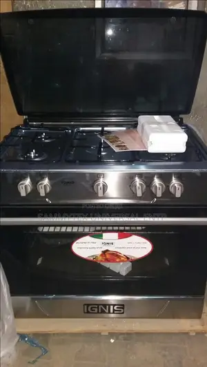 Ignis 5 Burner All Gas Cooker With 2years Warrantu Sign
