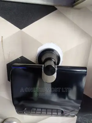 Black Tissue Stand