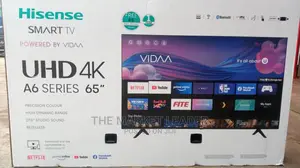Hisense 65" A6n Uhd Smart Tv W/ Free Wall Bracket