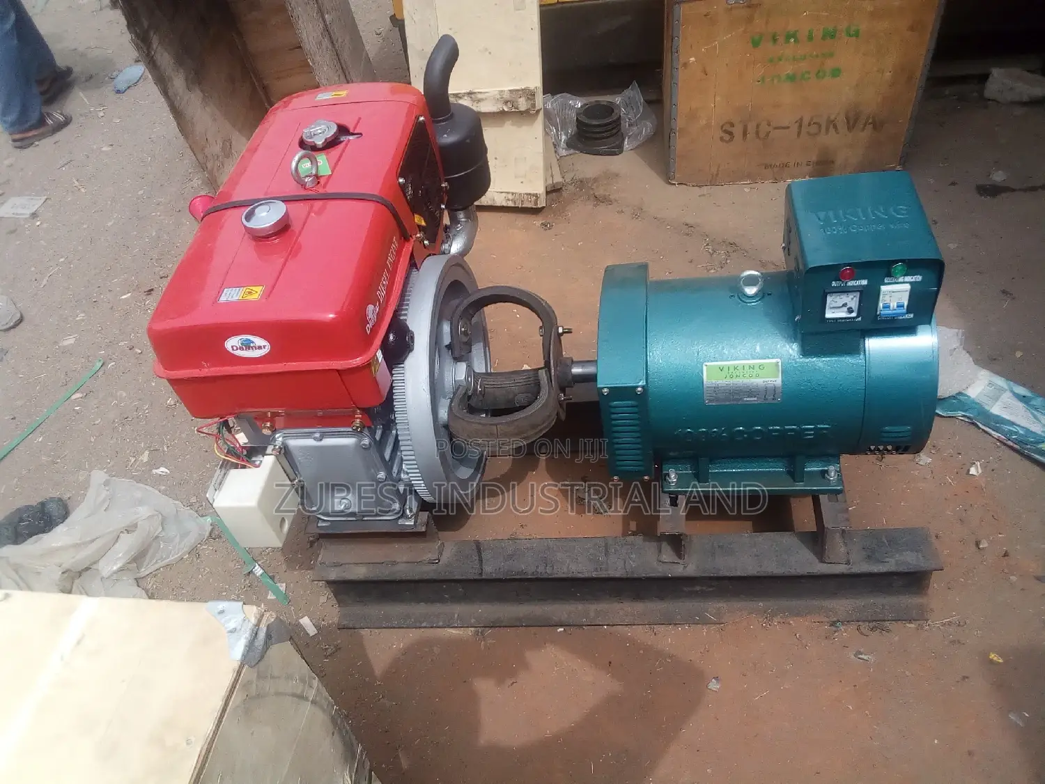 Alternator With Engine 7.5kva Complete