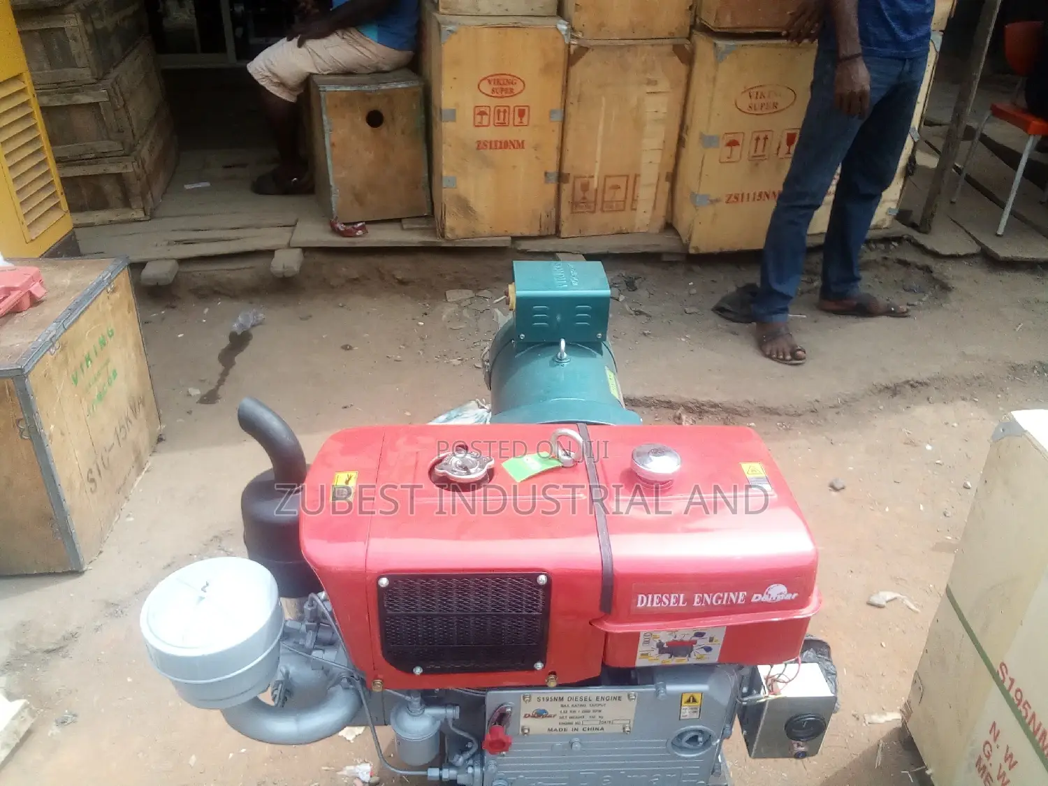 Alternator With Engine 7.5kva Complete
