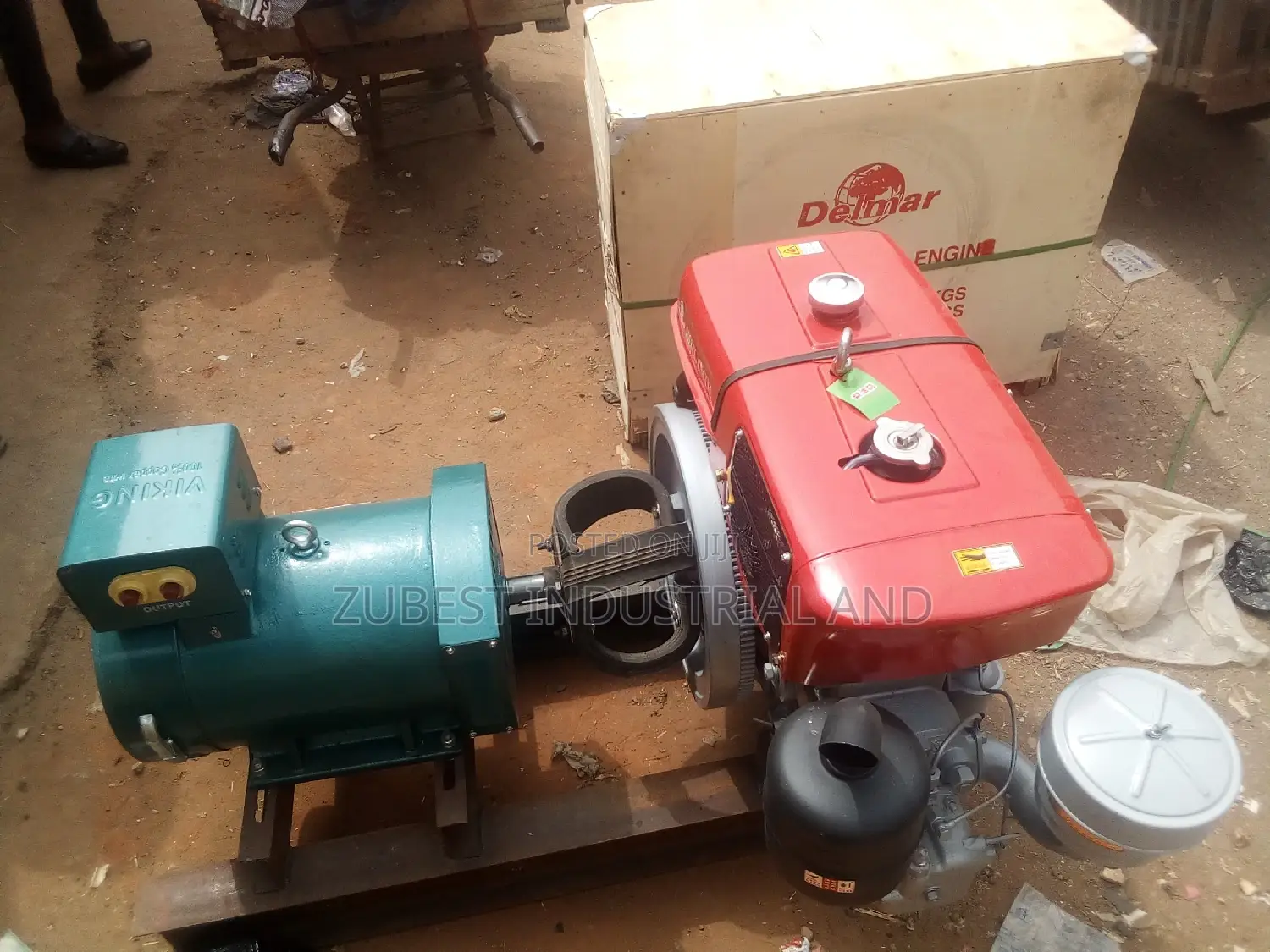 Complete 15kva Alternator With Engine