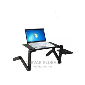 Multi-Functional Laptop Table With Cooling Fan T9