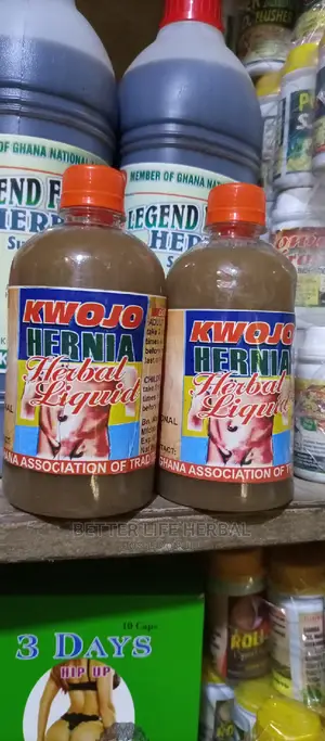 Kwojo Hernia Herbal Mixture.