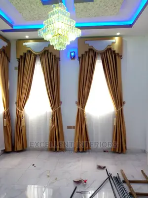 3D Board Designed Curtains.