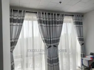 Quality Black and Ash Curtains.