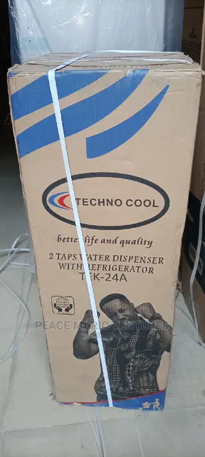 Hot And Cool Water Dispenser With Fridge And 3taps