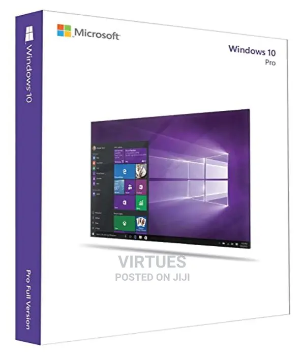Microsoft Windows 10 Professional 34 64 Bits Full License Ke