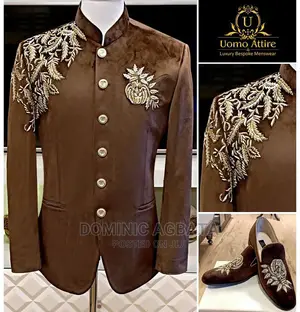 Embroidered Tuxedos Suits