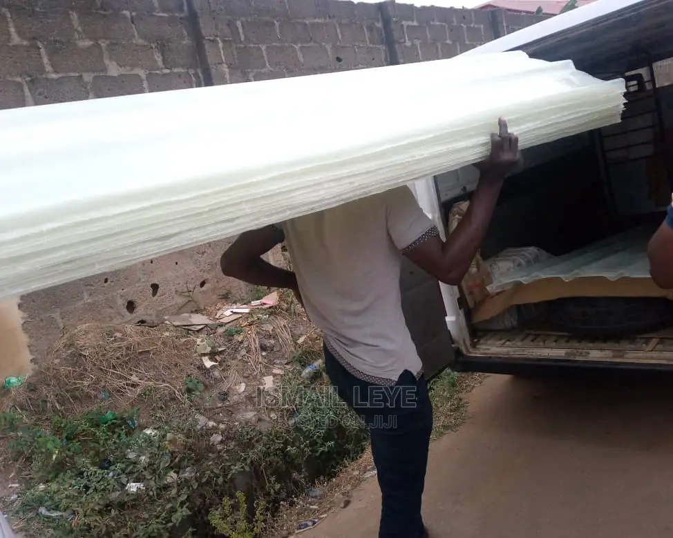 Transparent Plastic Fiber Reinforced Sheet