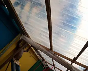 Transparent Plastic Fiber Reinforced Sheet