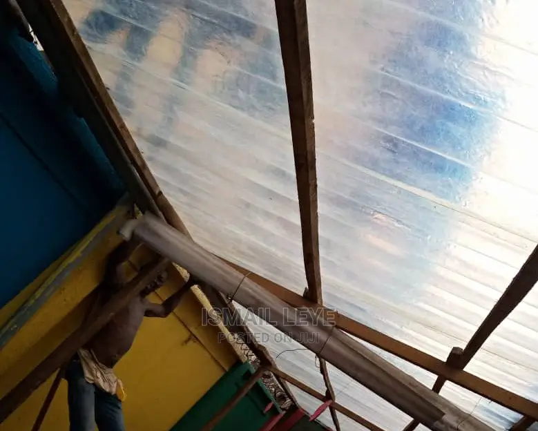 Transparent Plastic Fiber Reinforced Sheet