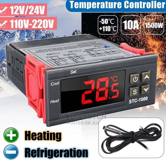 Thermostat Temperature Controller NTC Sensor