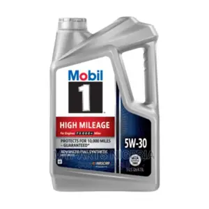 Usa Mobil 1 5w-30 Full Synthetic Engine Oil (High Mileage)