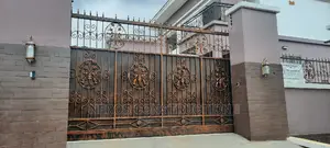 Wrought Iron Gate Rolling