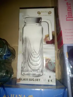 Glass Jug With Lid