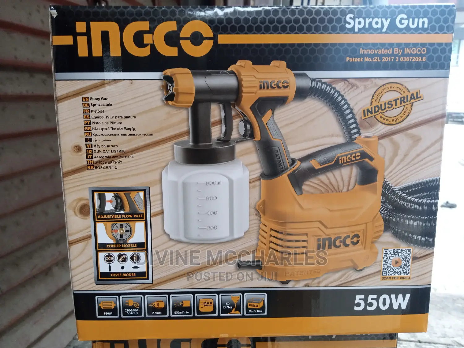Electric Plug and Spraying Machine