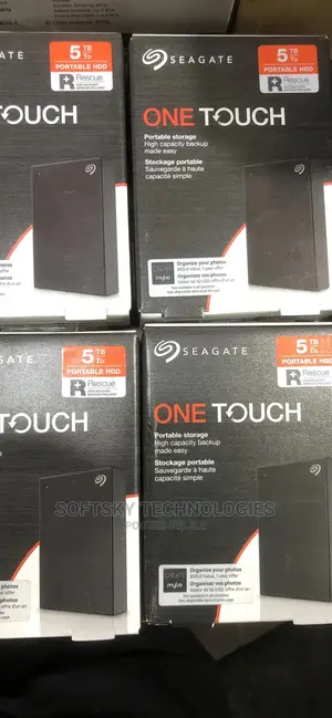 Seagate One Touch 5tb External Hard Drive