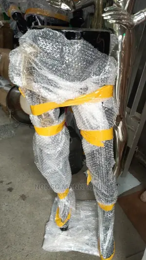 Black Colour Fibre Waist Male Mannequin