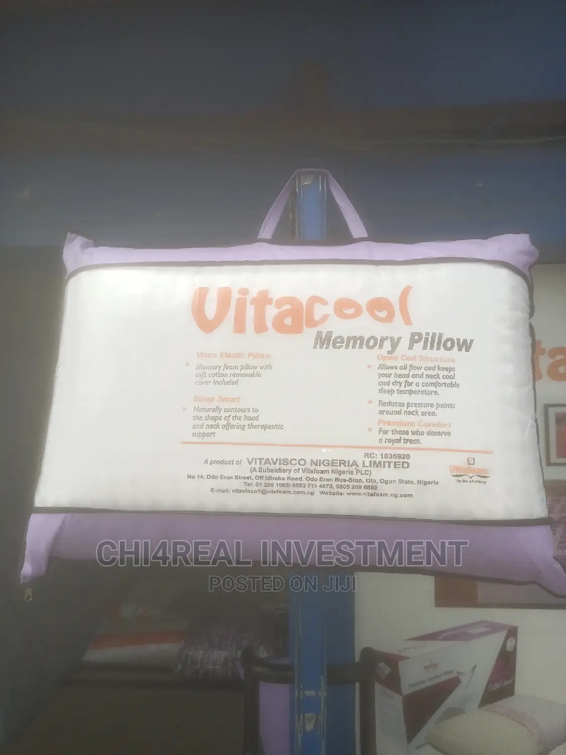 Vitacool Memory Pillow