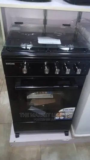 Bruhm 3gas Burner + 1 Electric Standing Gas Cooker 5531sb