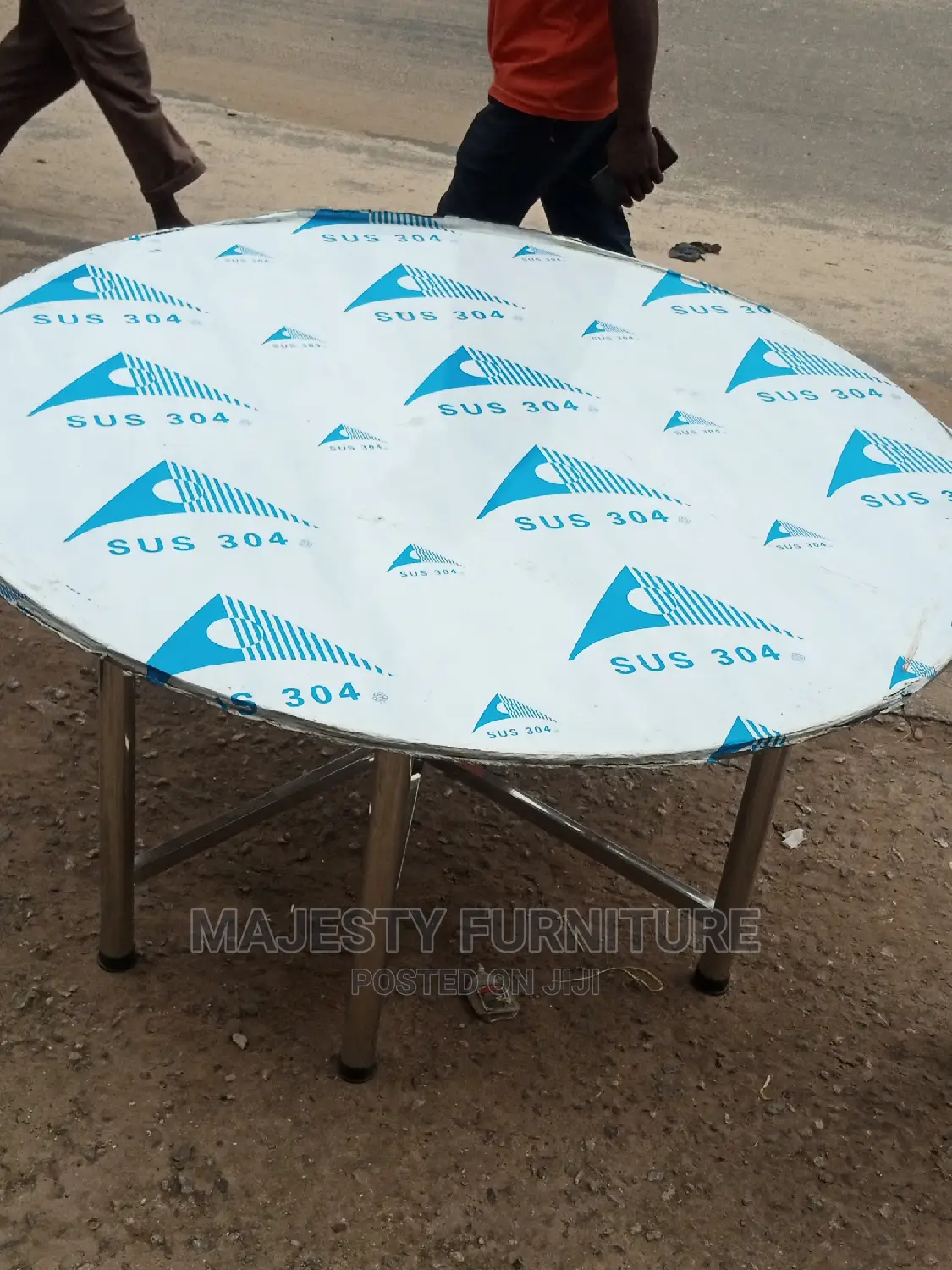 Stainless Round Table