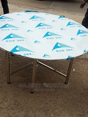 Stainless Round Table