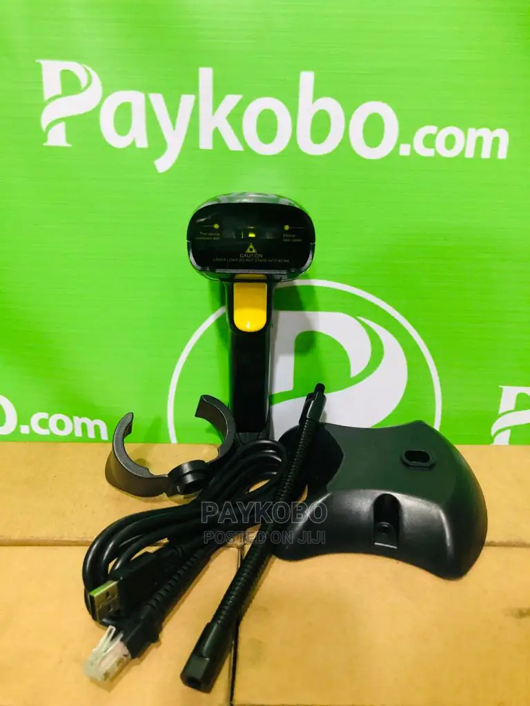 Handheld USB Barcode Scanner Wired Automatic 1D Barcode