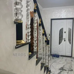 Aluminum Crystal Hand Rail in Onitsha