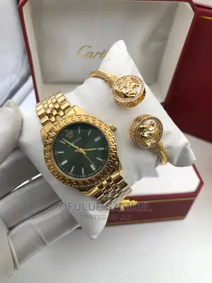 Non Tarnished Female Versace Wristwatch