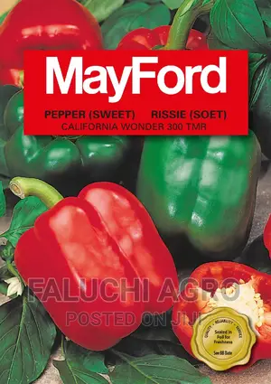 Sweet Red Bell Pepper Seeds