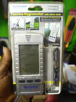 Thermal Hygrometer With Alarm Clock