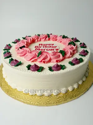 Butter Cream Birthday Cake