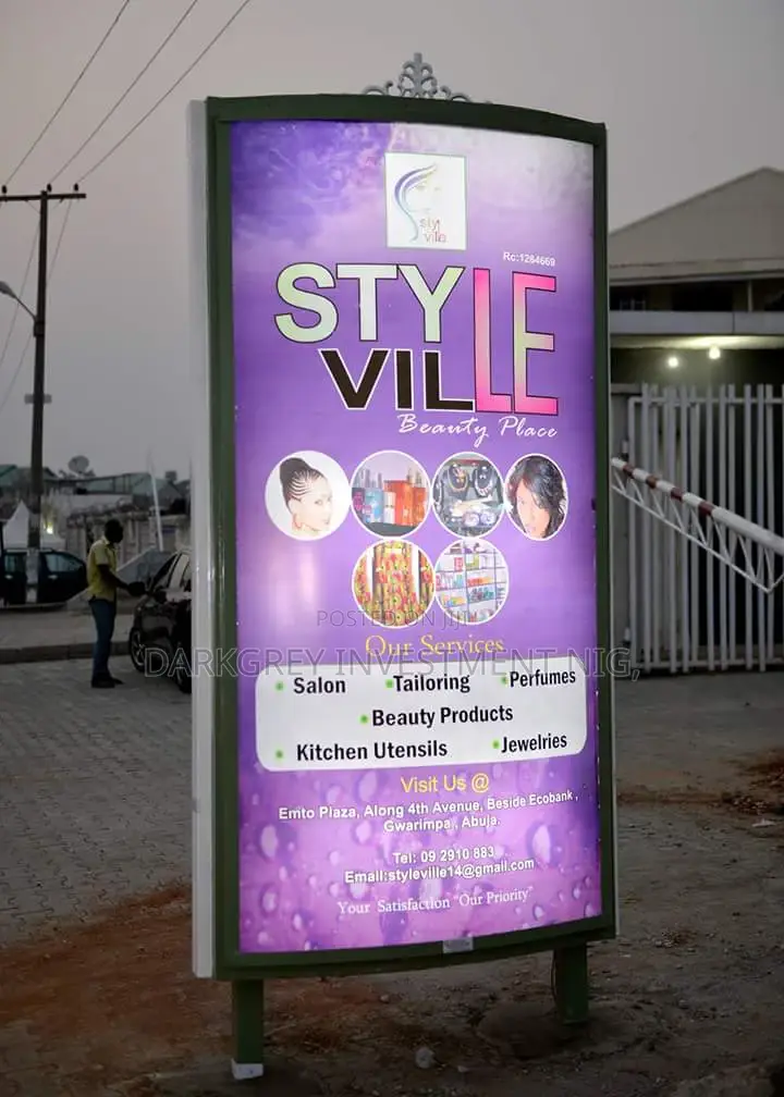 3d Signage and Flex Banner