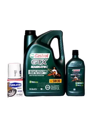 Castrol GTX 5w-30 6 L Oil Filter for Nisan Kia Honda Acura
