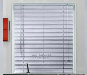 White Aluminum Window Blind