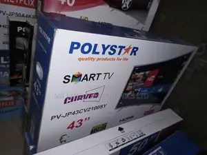 Polyester 43 Inches Smart Curve