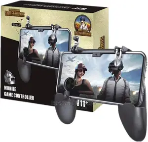 Mobile Game Controller W11+ for Pubg Game (Black)