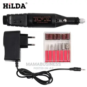 Electric Engraving Pen Vibro Engraver Carve Tool Kit - Black