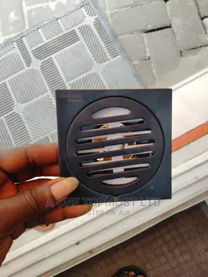 Black Straight Floor Drain