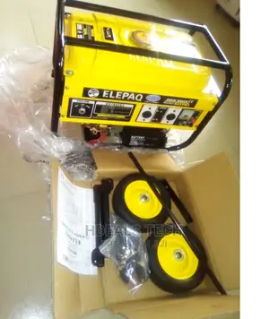Elepaq 5kva Automatic Sv7800e2 Gen With Key Tyres Handle