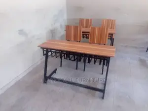 School Desk/ Chairs Double Seaters.