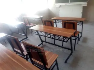 School Desk/ Chairs Double Seaters.