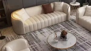 Unique 7 Seater Curved Living Room Sofa Chair