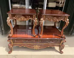 Royal Complete Set of Center Table With Two Side Stools