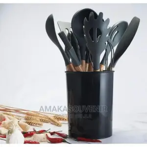 Silicon Non-stick Spoon Set