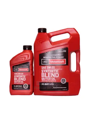 Motorcraft 5w-20 Synthetic Blend 6 Liter