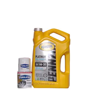 Pennzoil Platinum 5w-30 5 L Filter for Toyota Corola, RAV4