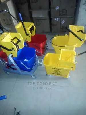 20ltrs Industrial Mop Bucket With Wringer