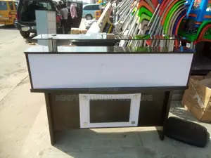 4feet Receptionist Table With Mobile Drawer